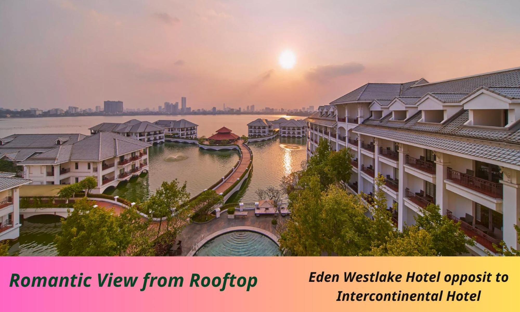 Eden Westlake Hotel Hanói Exterior foto